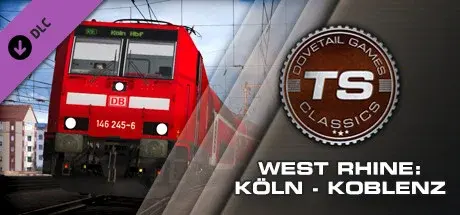 Okładka gry Train Simulator: West Rhine: Köln - Koblenz Route Add-On