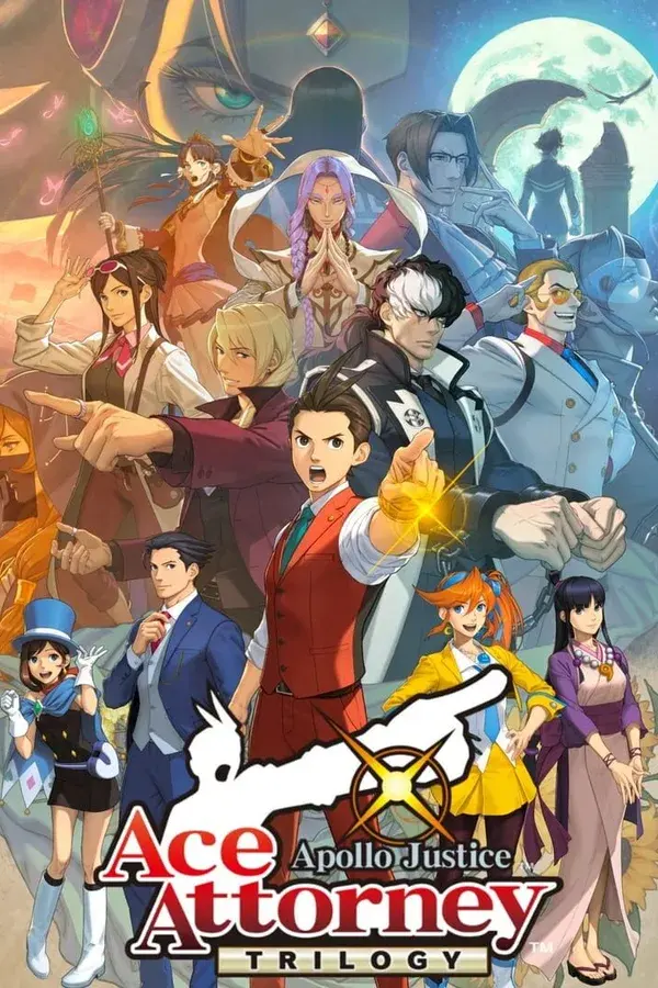 Okładka gry Apollo Justice: Ace Attorney Trilogy