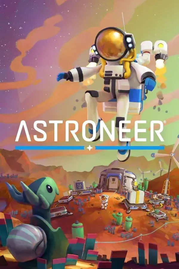 Okładka gry ASTRONEER