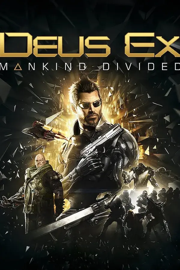 Okładka gry Deus Ex: Mankind Divided