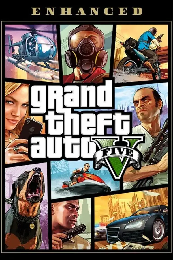 Okładka gry Grand Theft Auto V Enhanced