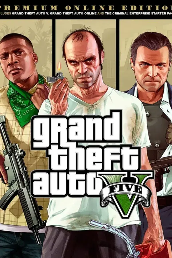 Okładka gry Grand Theft Auto V: Premium Online Edition
