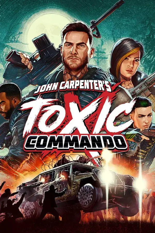 Okładka gry John Carpenter's Toxic Commando
