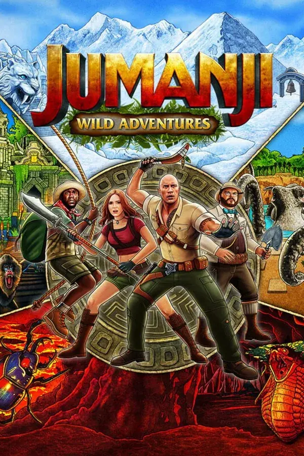 Okładka gry Jumanji: Dzikie przygody