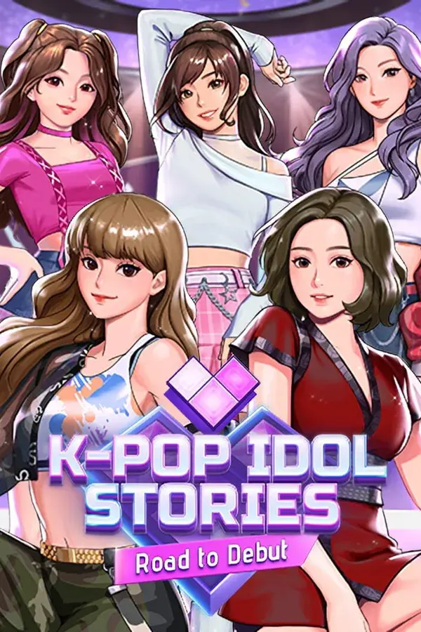 Okładka gry K-Pop Idol Stories: Road to Debut