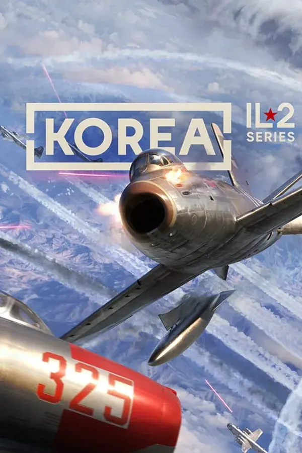 Okładka gry Korea. IL-2 Series