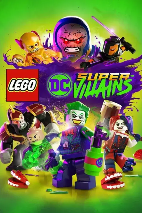Okładka gry LEGO DC Super-Villains