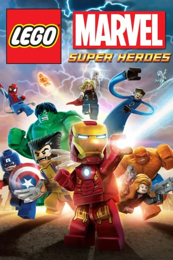 Okładka gry LEGO Marvel Super Heroes