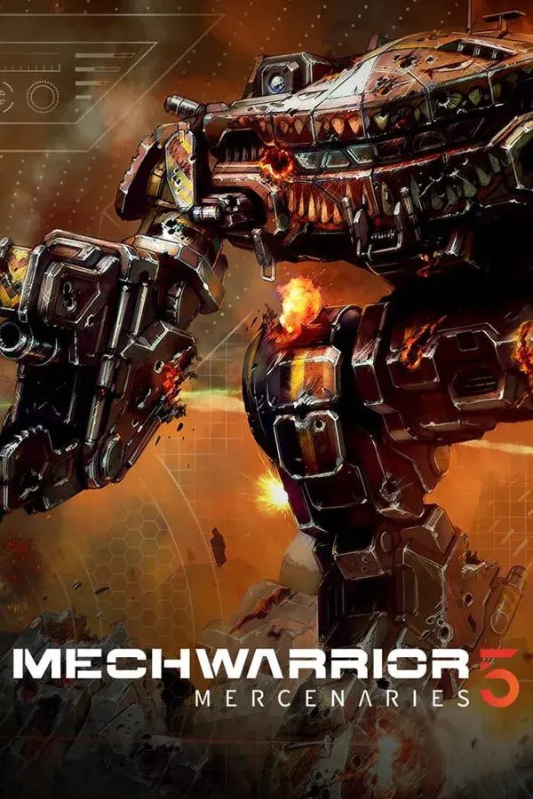Okładka gry MechWarrior 5: Mercenaries