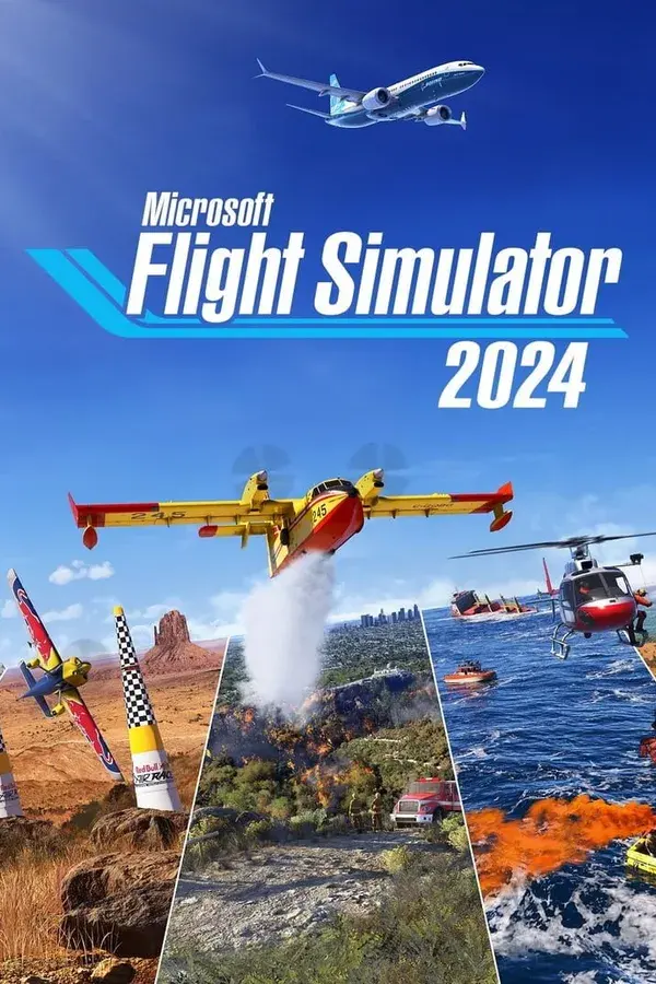 Okładka gry Microsoft Flight Simulator 2024