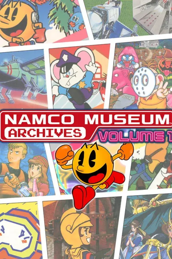 Okładka gry NAMCO MUSEUM ARCHIVES Vol 1
