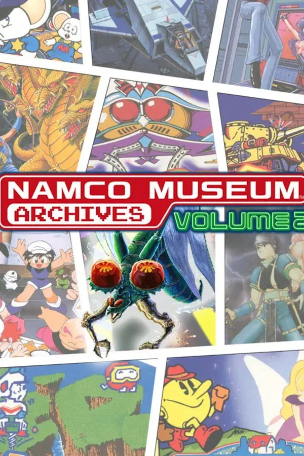 Okładka gry NAMCO MUSEUM ARCHIVES Vol 2