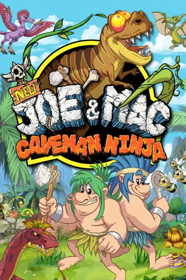 Okładka gry New Joe & Mac - Caveman Ninja