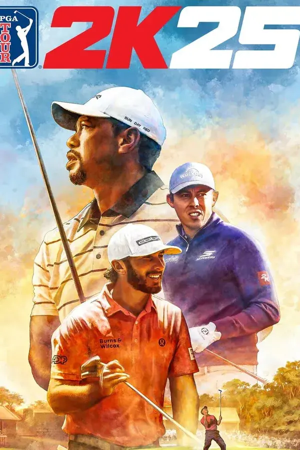 Okładka gry PGA TOUR 2K25