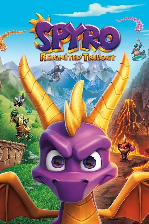 Okładka gry Spyro Reignited Trilogy