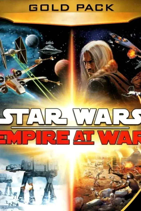 Okładka gry STAR WARS Empire at War - Gold Pack