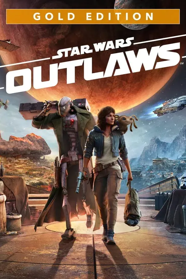 Okładka gry Star Wars Outlaws: Gold Edition