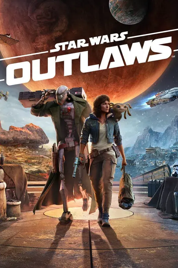 Okładka gry Star Wars Outlaws