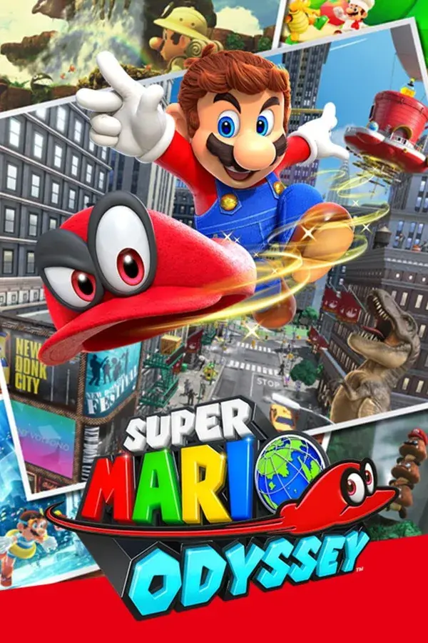 Okładka gry Super Mario Odyssey
