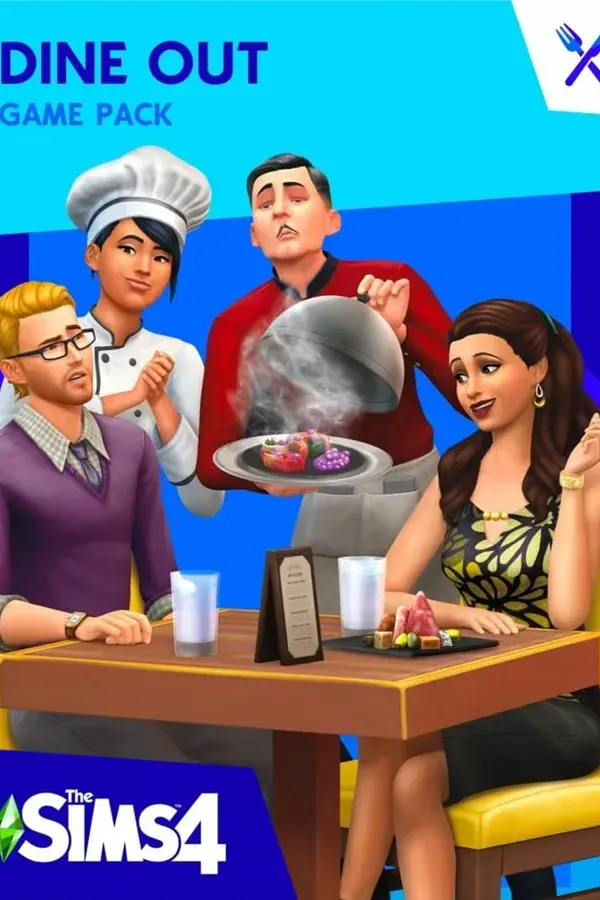 Okładka gry The Sims 4: Dine Out