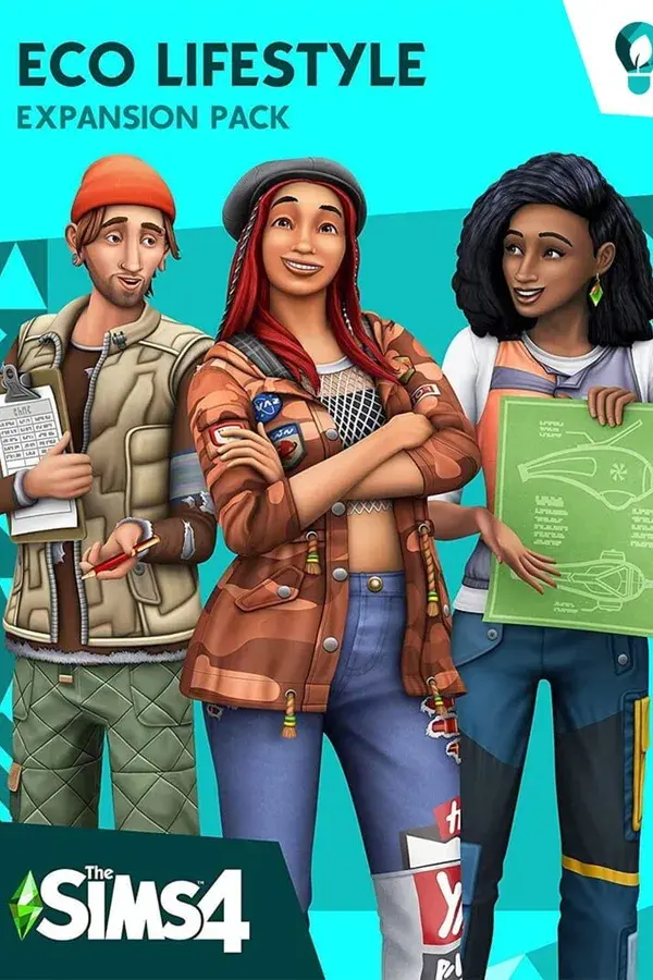 Okładka gry The Sims 4: Eco Lifestyle