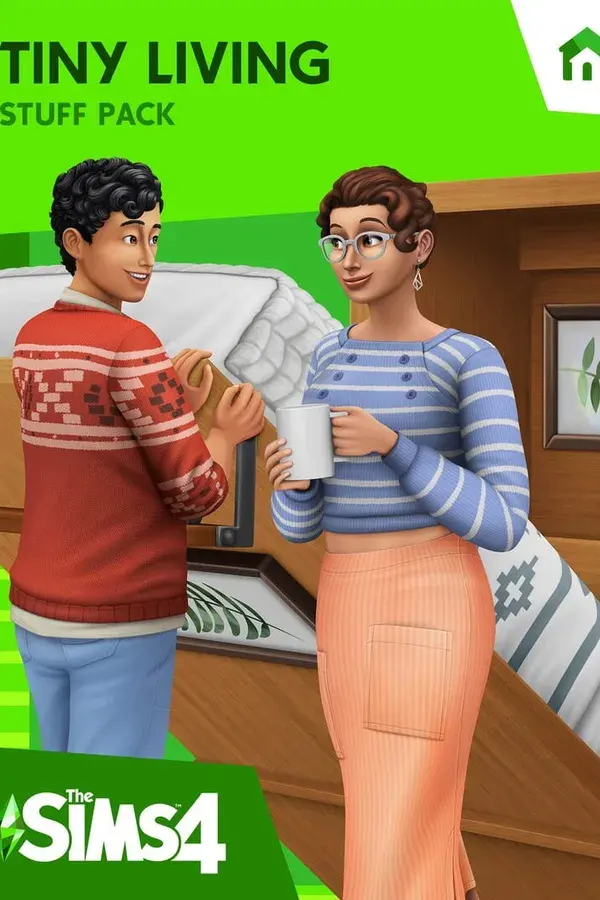 Okładka gry The Sims 4: Tiny Living Stuff