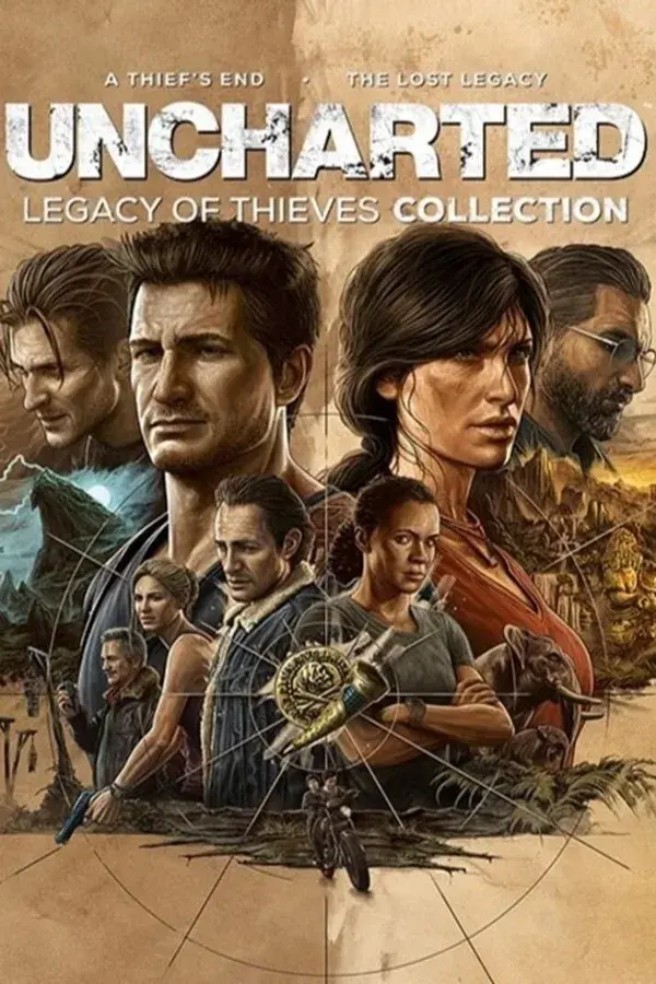 Okładka gry UNCHARTED: Kolekcja Dziedzictwo Złodziei