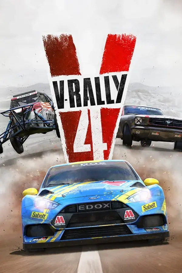 Okładka gry V-Rally 4