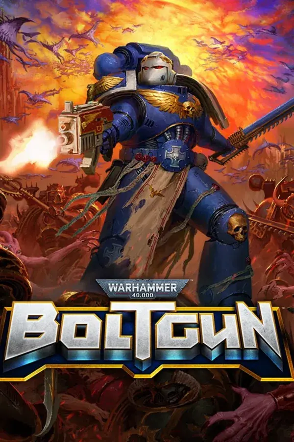 Okładka gry Warhammer 40,000: Boltgun