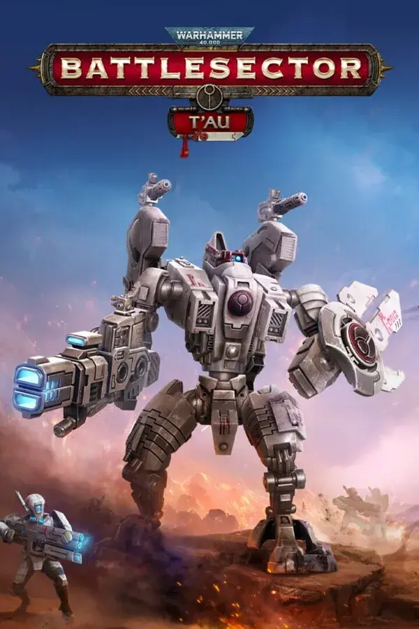 Okładka gry Warhammer 40,000: Battlesector - T'au