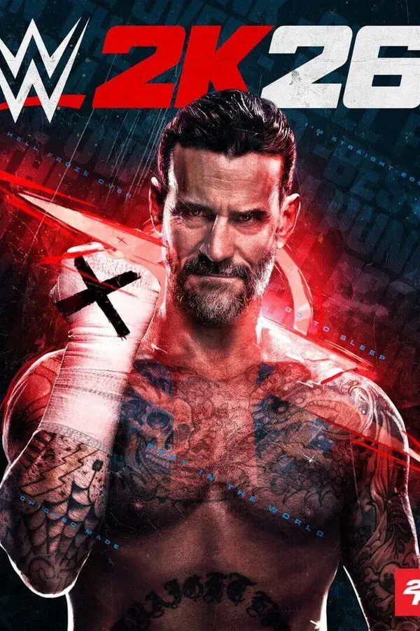 Okładka gry WWE 2K26