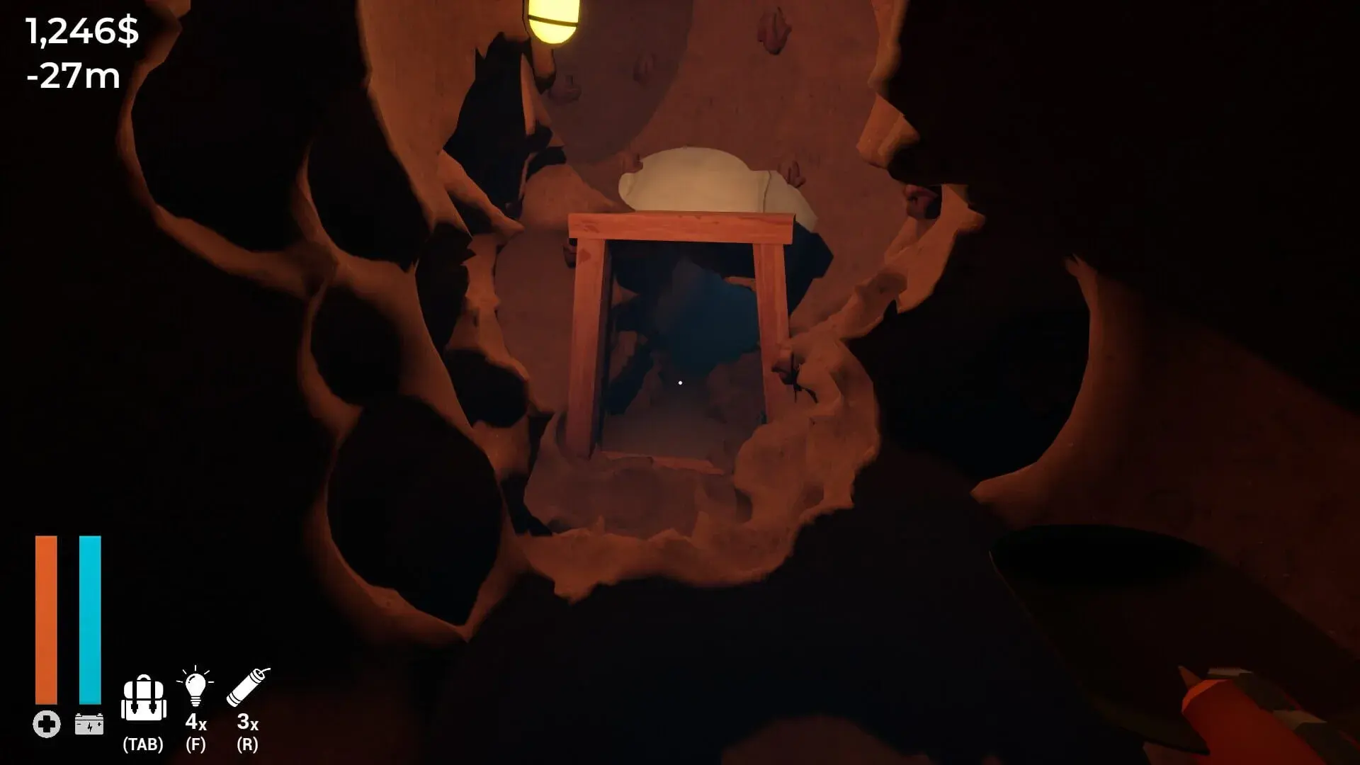 A Game About Digging A Hole - gameplay screenshot
