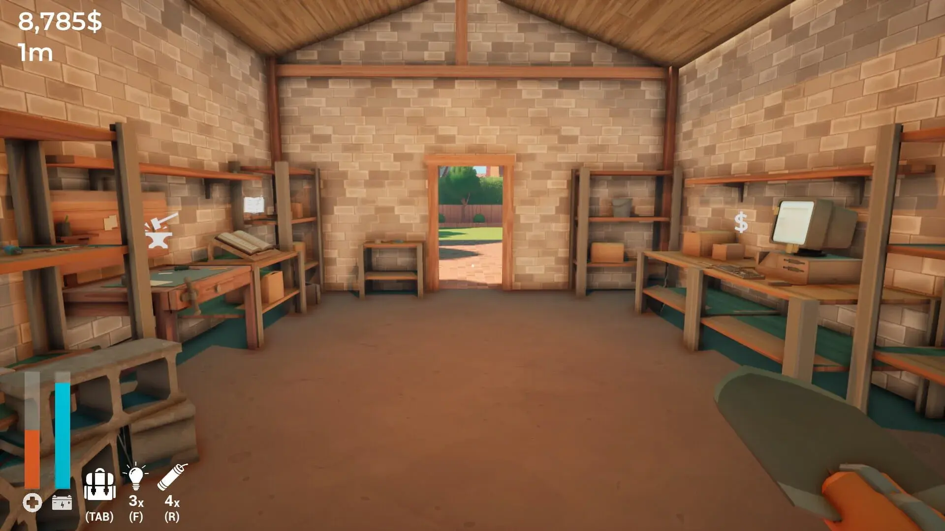 A Game About Digging A Hole - świat gry, lokacja