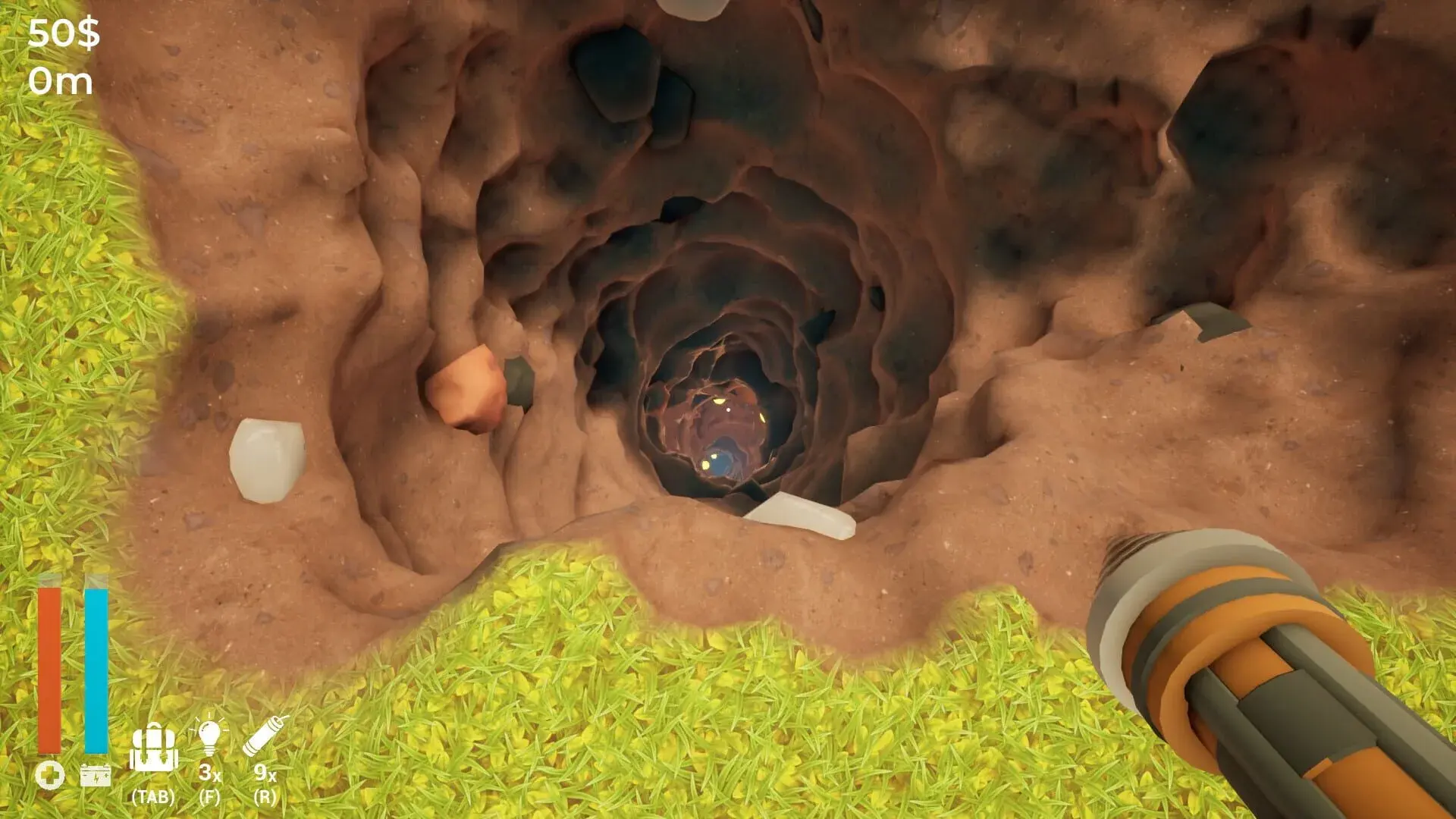 A Game About Digging A Hole - screenshot wysokiej jakości