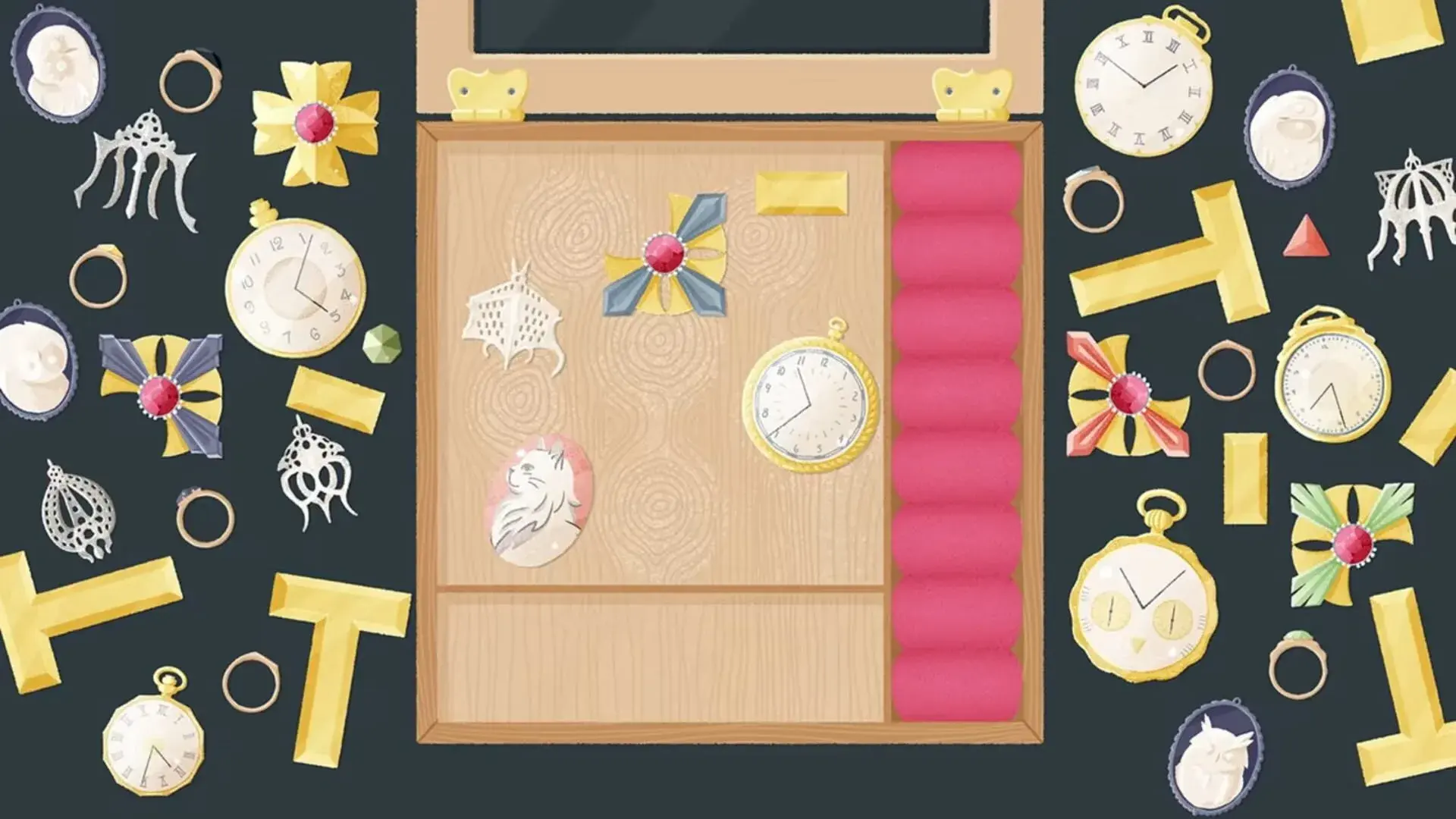 A Little to the Left: Cupboards & Drawers - świat gry, lokacja