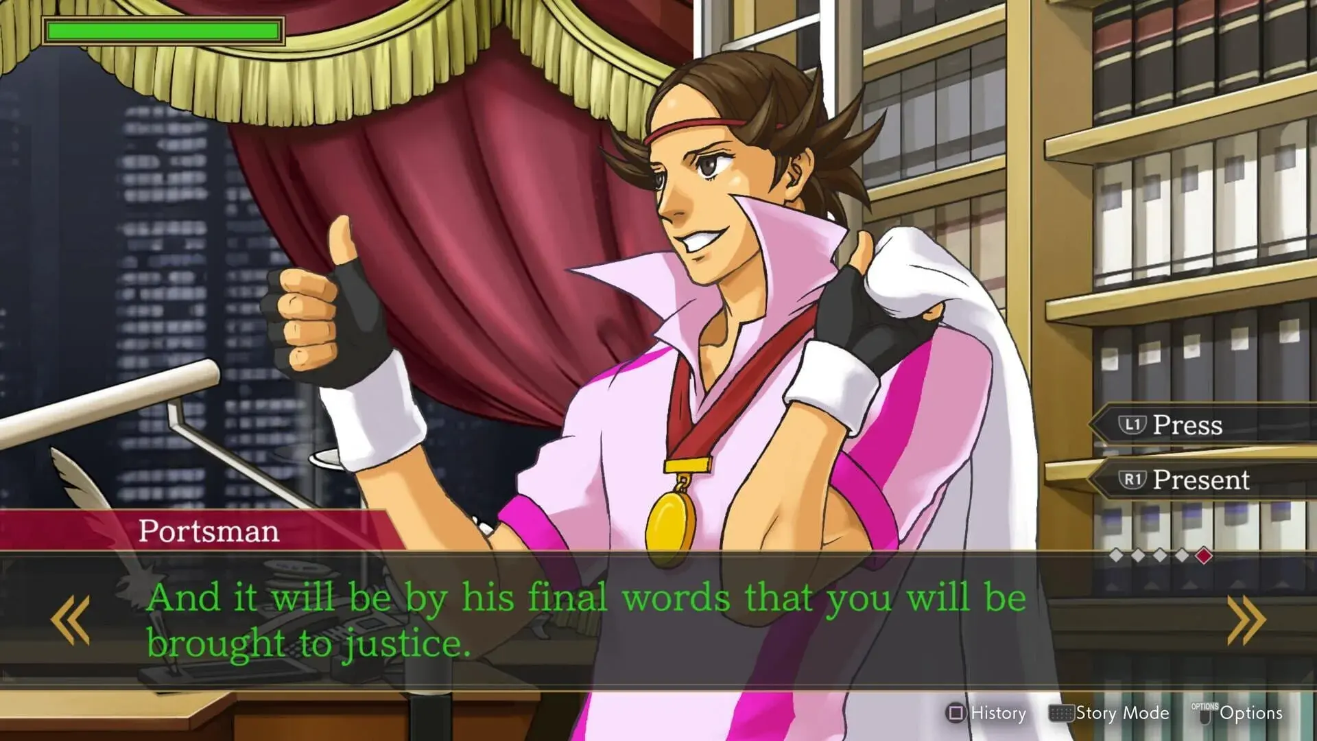 Ace Attorney Investigations Collection (PS5) - gameplay screenshot