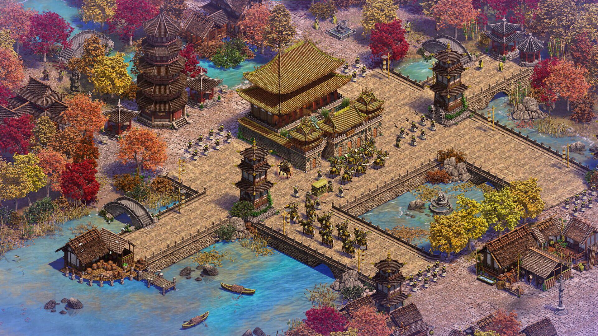 Age of Empires II: DE - The Three Kingdoms - główny screenshot z gry