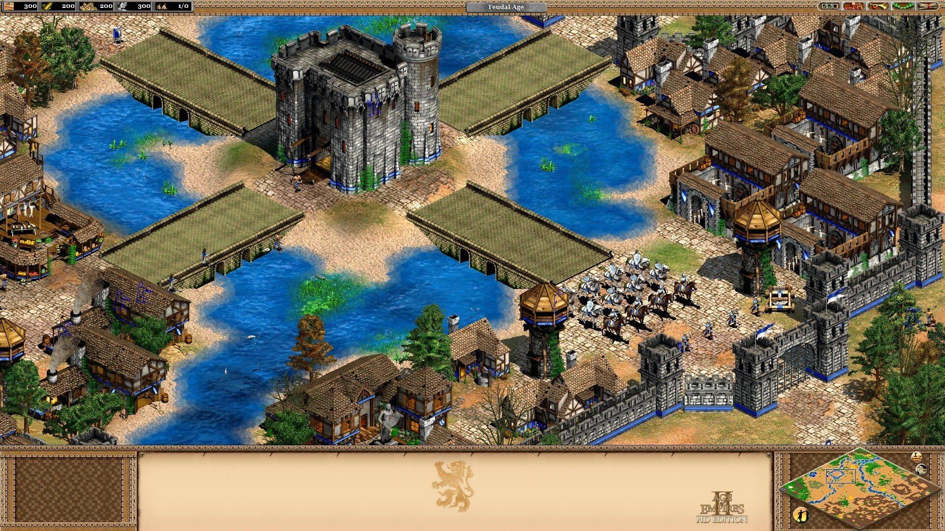 Age of Empires II: HD Edition - główny screenshot z gry