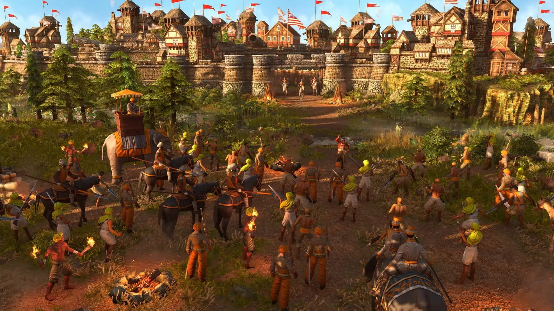Age of Empires III: Definitive Edition - główny screenshot z gry