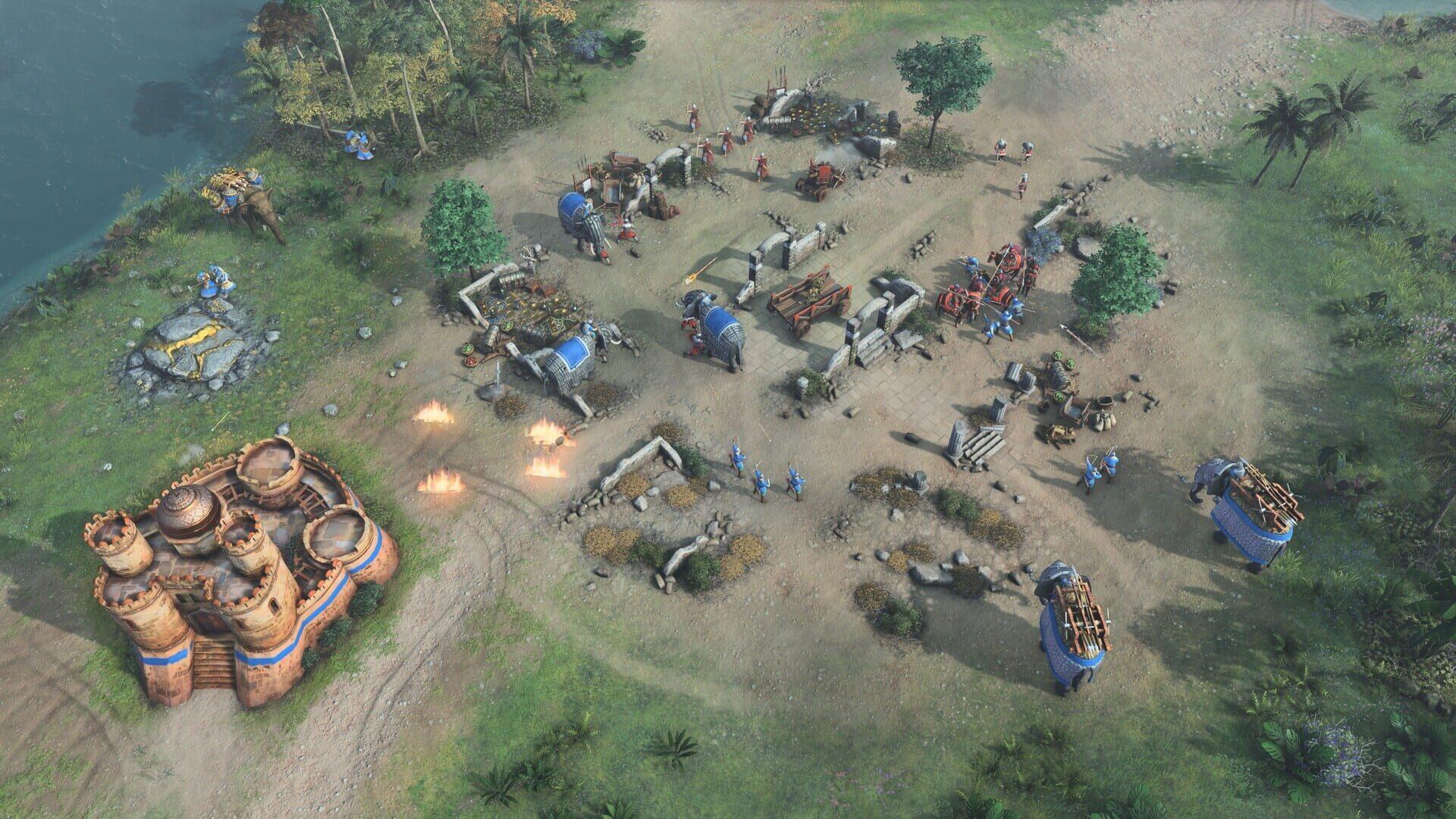 Age of Empires IV: Dynasties of the East - główny screenshot z gry