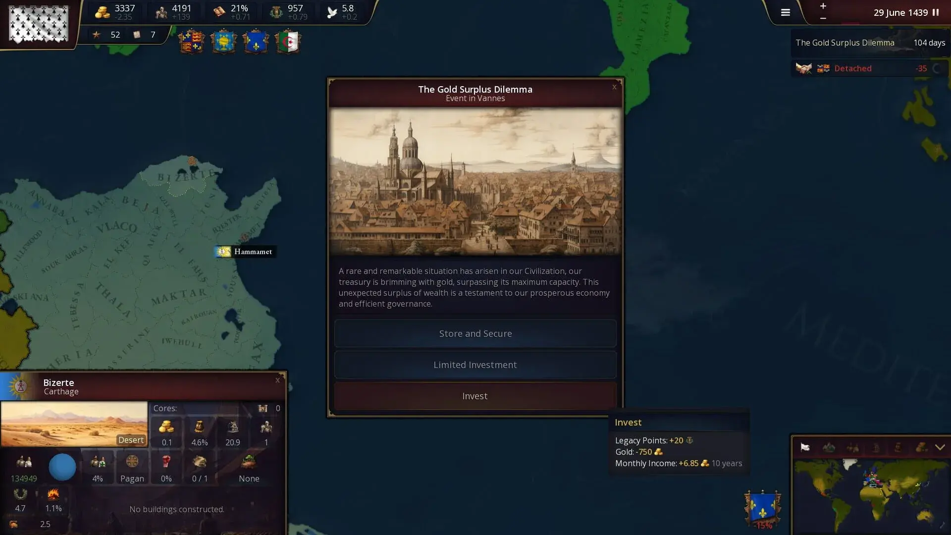 Age of History III - główny screenshot z gry