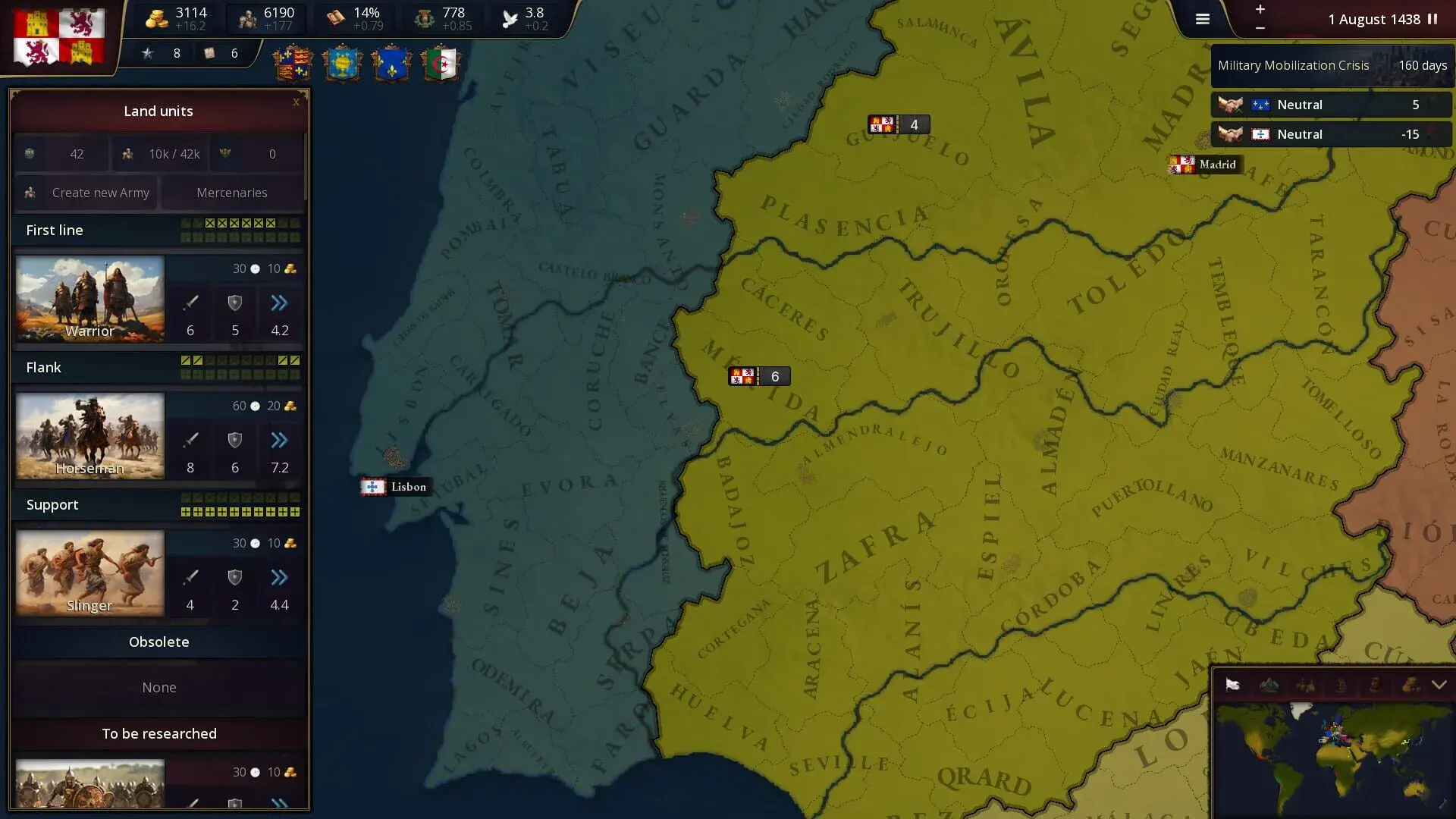 Age of History III - gameplay screenshot