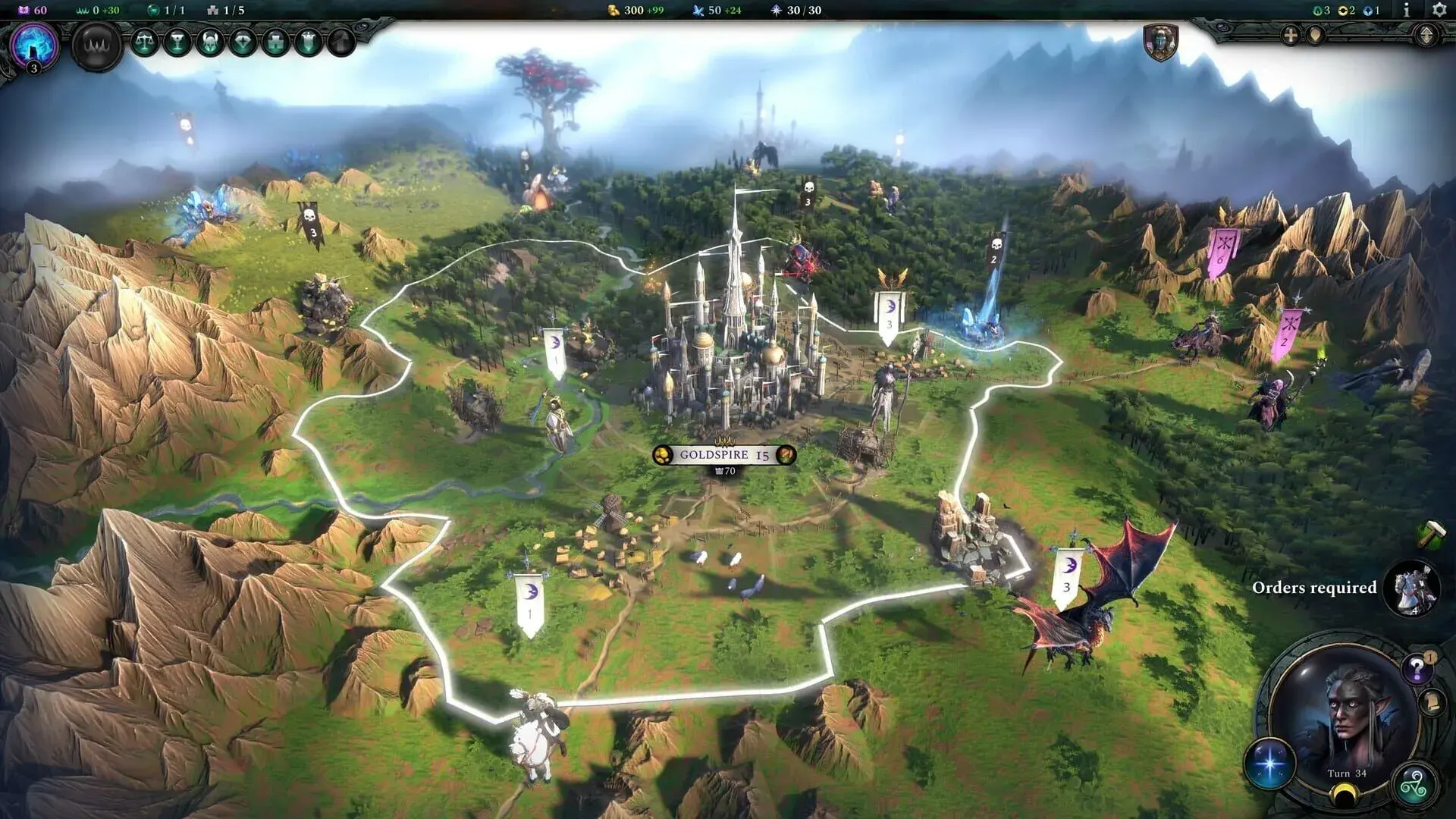 Age of Wonders 4 (PS5) - screenshot wysokiej jakości