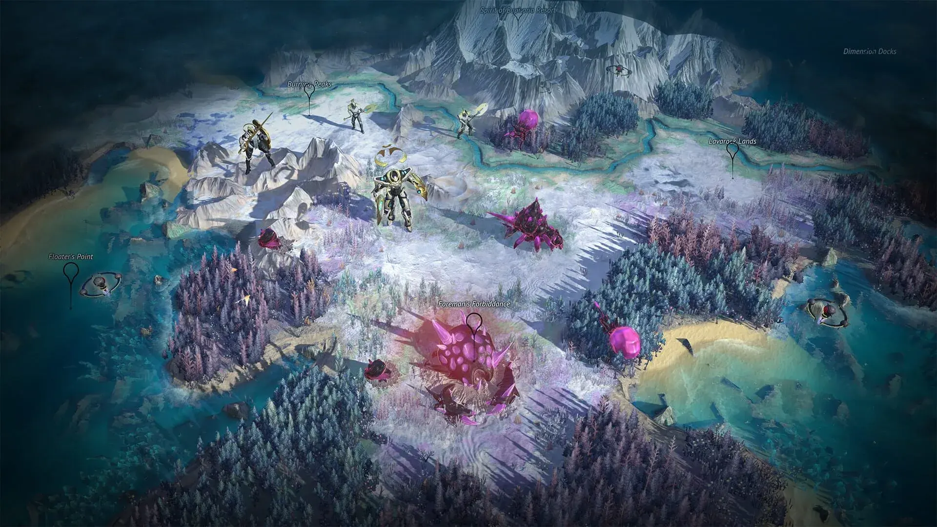 Age of Wonders: Planetfall - Star Kings - główny screenshot z gry