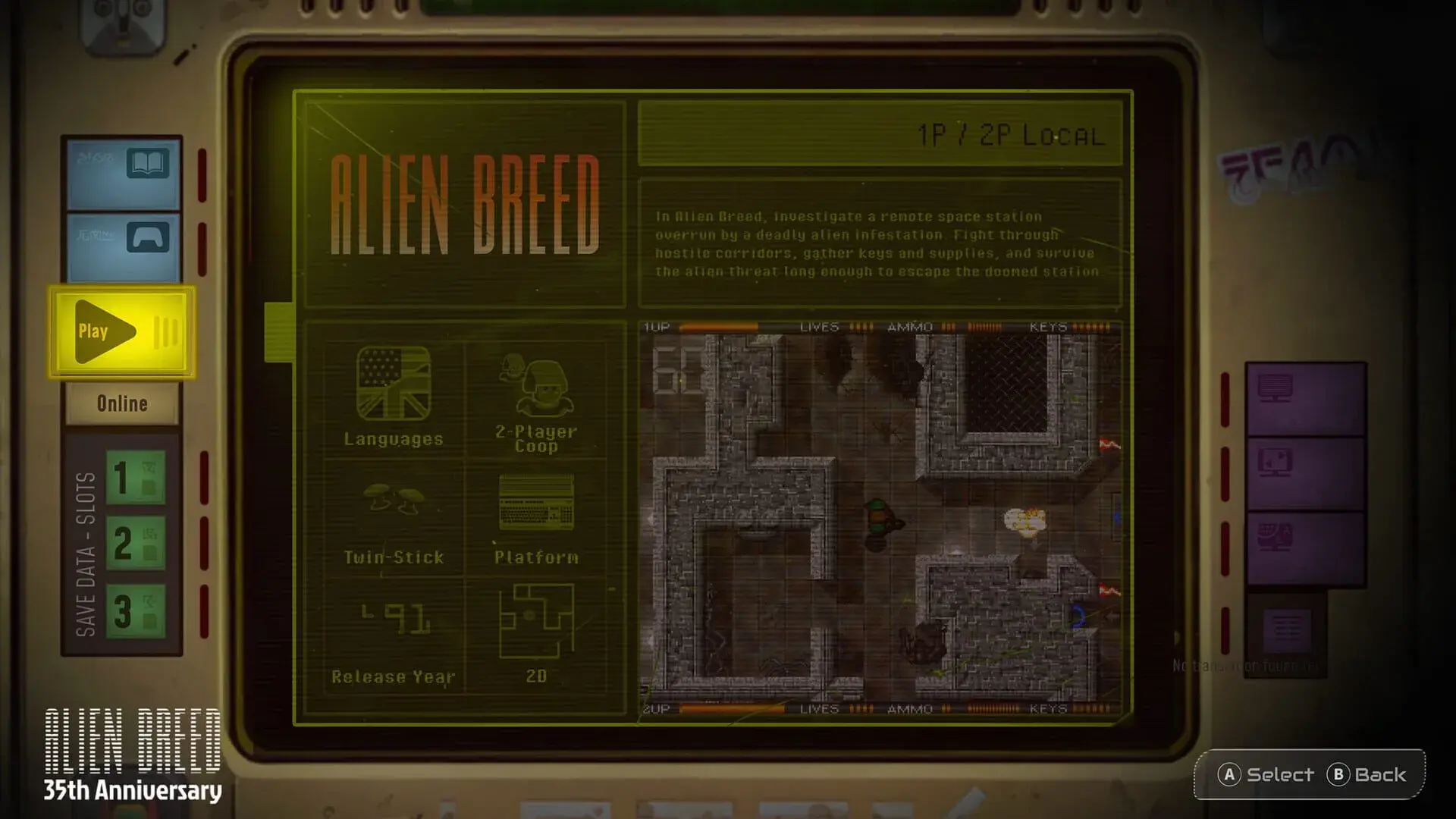 Alien Breed 35th Anniversary - gameplay screenshot