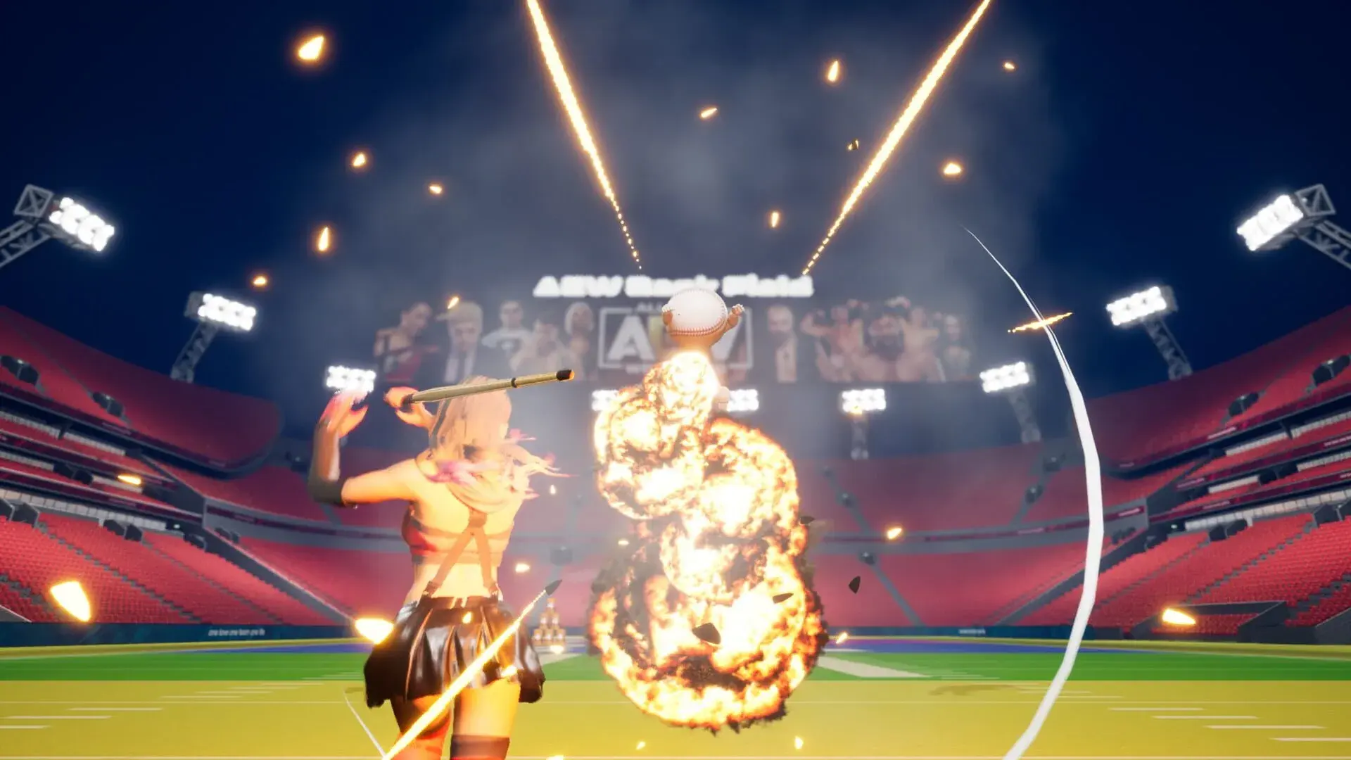 All Elite Wrestling: Fight Forever - główny screenshot z gry