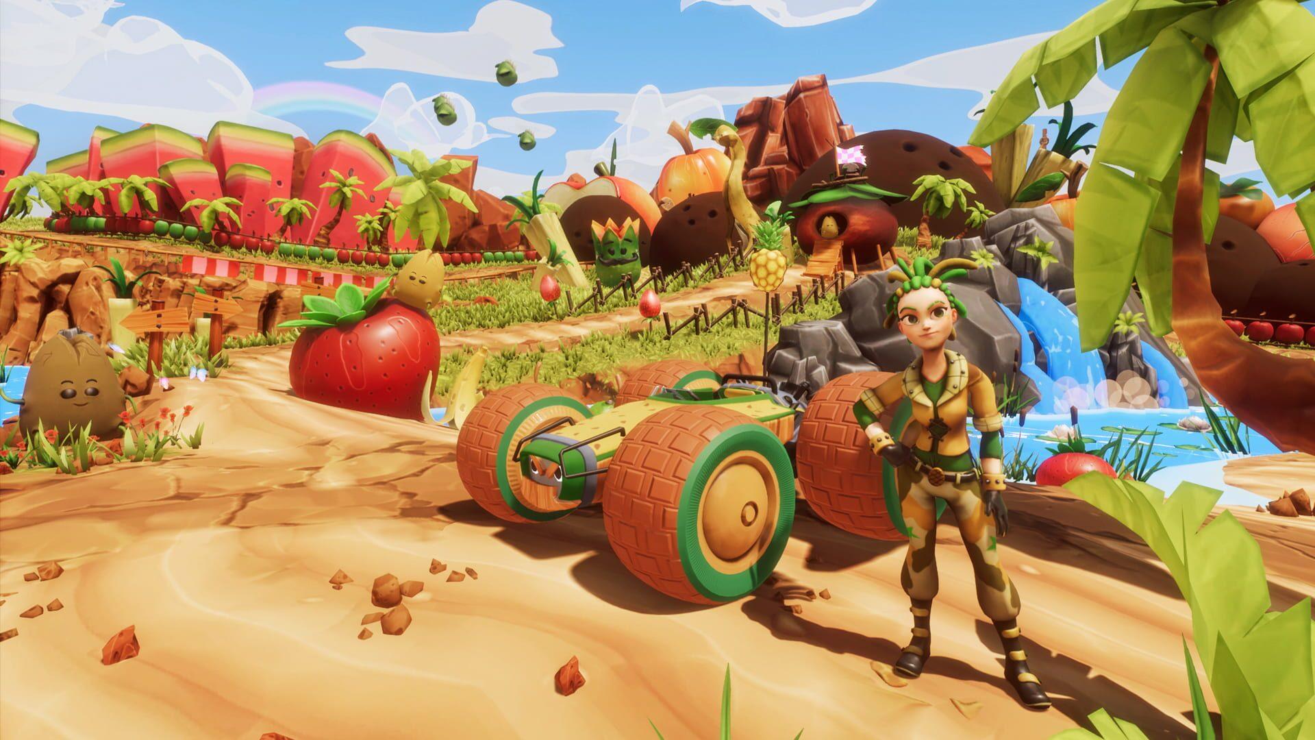 All-Star Fruit Racing - główny screenshot z gry