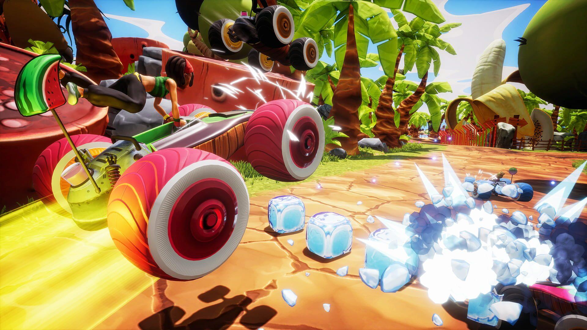 All-Star Fruit Racing - gameplay screenshot