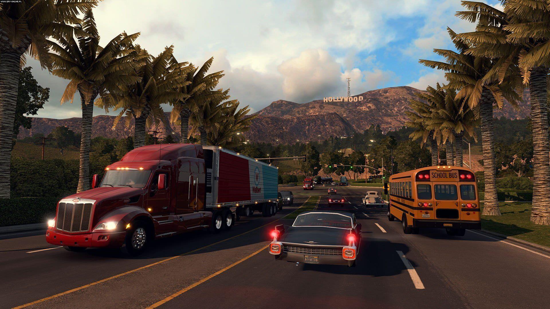 American Truck Simulator - świat gry, lokacja