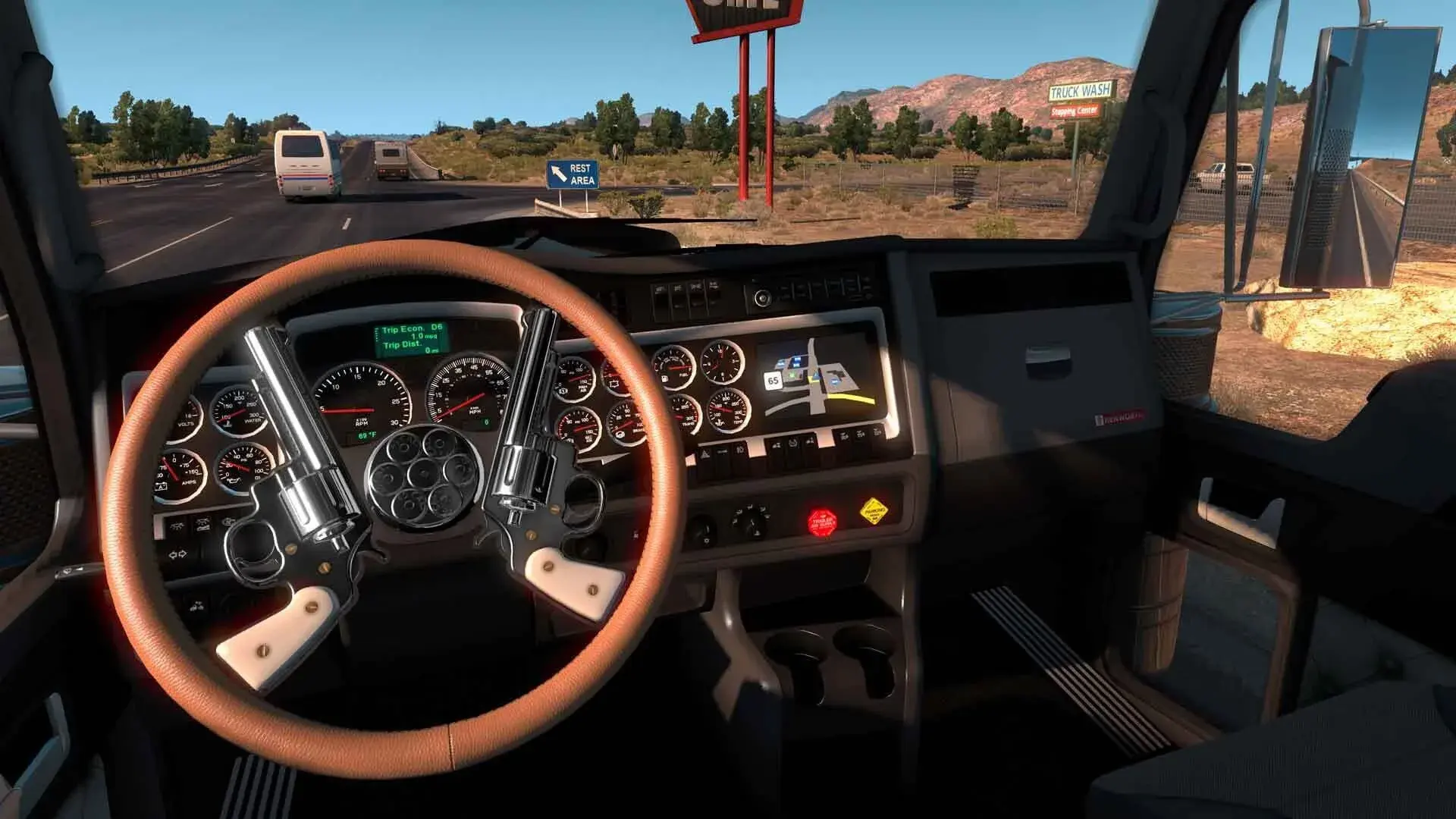 American Truck Simulator: Gold Edition - główny screenshot z gry